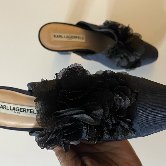 Karl Lagerfeld Women’s Mule/Heel size 8 - Picture 5 of 6